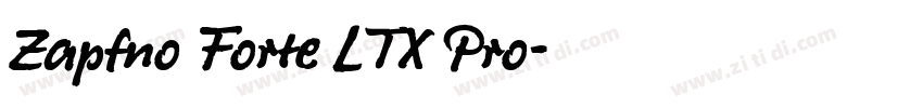 Zapfno Forte LTX Pro字体转换 Zapfno Forte LTX Pro字体转换